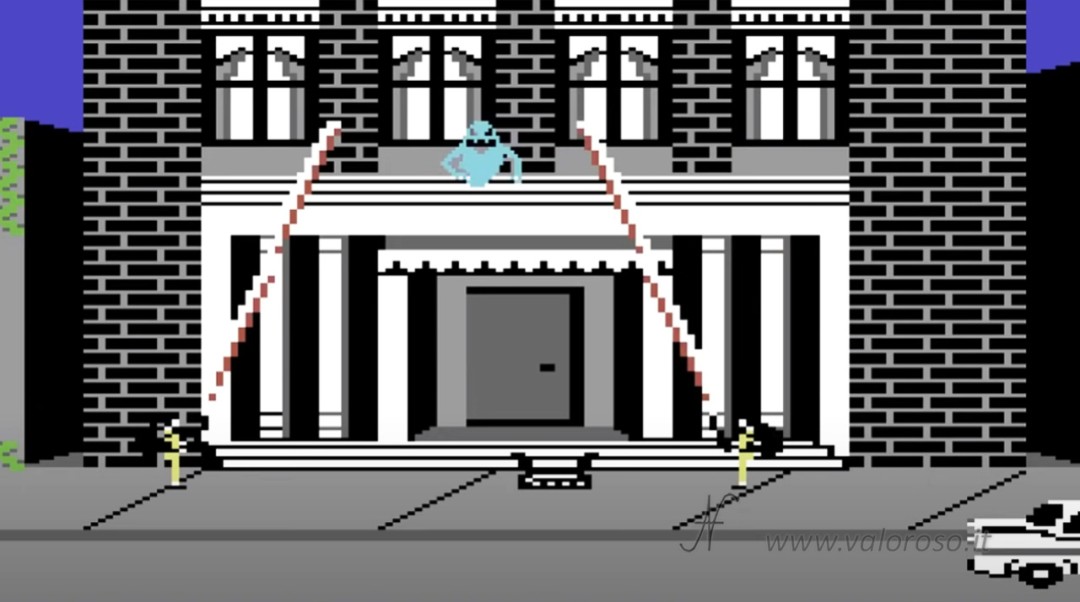 Ghostbusters videogame, Commodore 64, ghostbusters, Activision