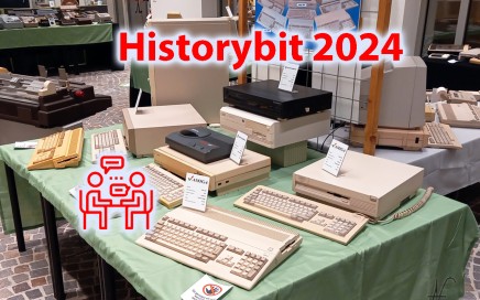 Historybit, computer stories, exhibition computers and vintage calculators, article cover, exhibition in Cerro Maggiore