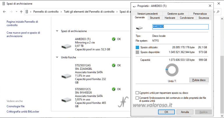 Eliminazione Spazi Di Archiviazione Di Windows 10 Ed Altri Esperimenti