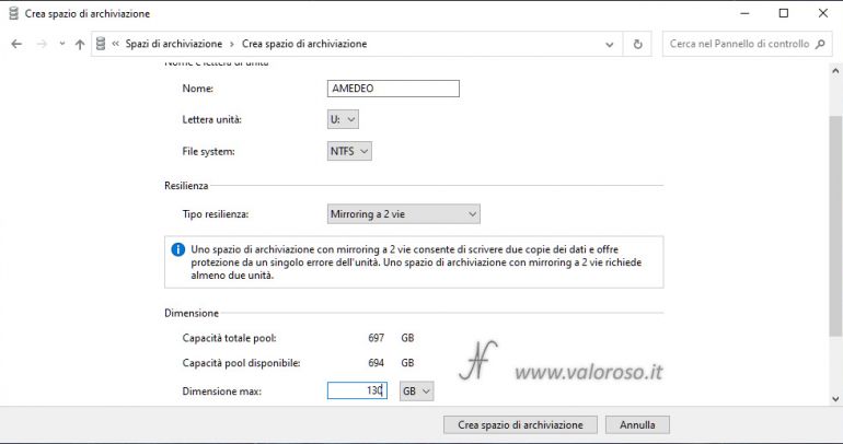 Eliminazione Spazi Di Archiviazione Di Windows 10 Ed Altri Esperimenti