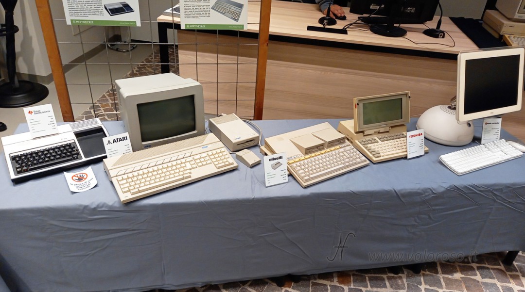 Texas Instruments TI99-4A, Atari ST, Olivetti Prodest PC1, Toshiba T1000, Apple iMac