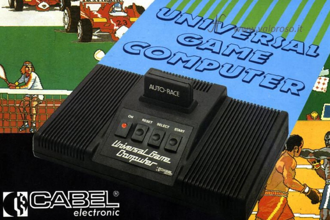 Universal Game Computer, Cabel Electronics, console gioco anni 70, chip Signetics Philips