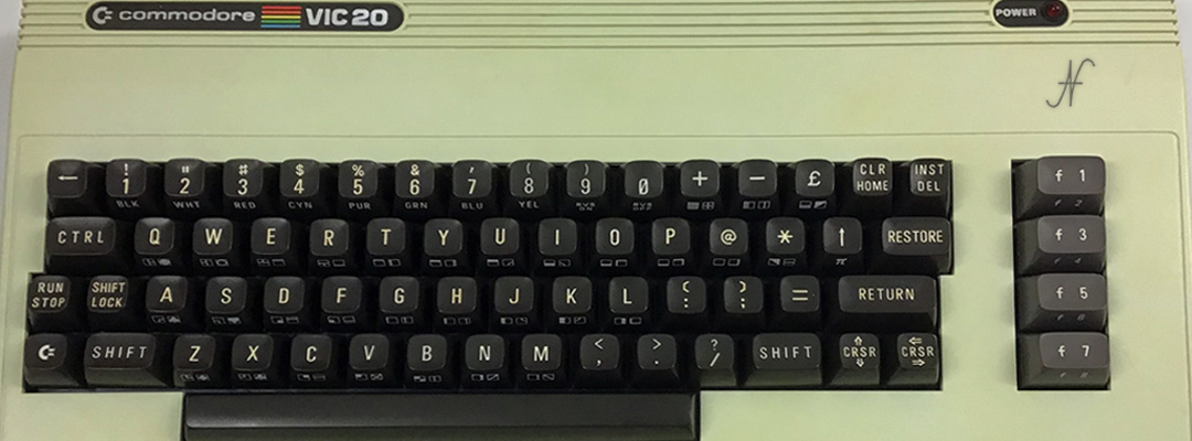 ValorosoIT Commodore Vic20 Vic-20 keyboard retro computer