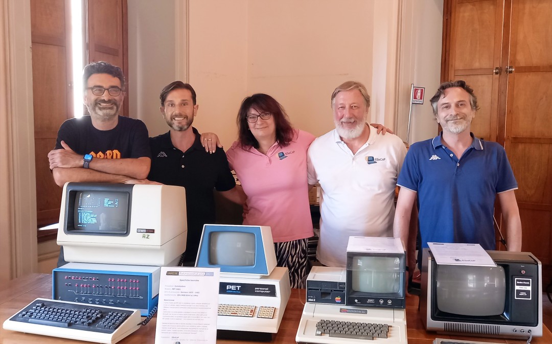 Varese Retrocomputing 2023, organizers: Bruno Grampa, ValorosoIT, Stefania Calcagno, Sergio Gervasini, Lorenzo Vivarelli