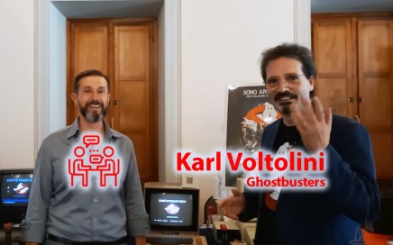 Varese Retrocomputing 2024, intervista 3 Karl Voltolini, Vintanerd, Ghostbusters, copertina articolo