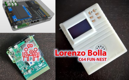 Varese Retrocomputing 2024, intervista 5 Lorenzo Bolla, C64 FUN-NEST, copertina articolo