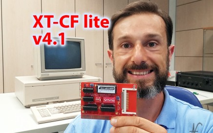 XT CF LITE v4.1, XTIDE XTCF, CF hard disk, Commodore PC10, RetroBit4004, article cover